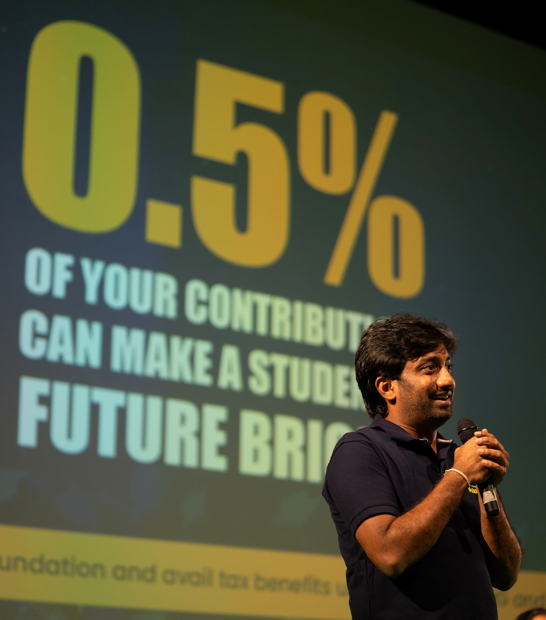 0.5% Can Change a Life